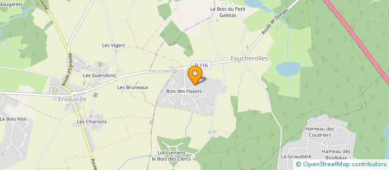 localisation de l'entreprise MONSIEUR YANN RIONDET à FOUCHEROLLES