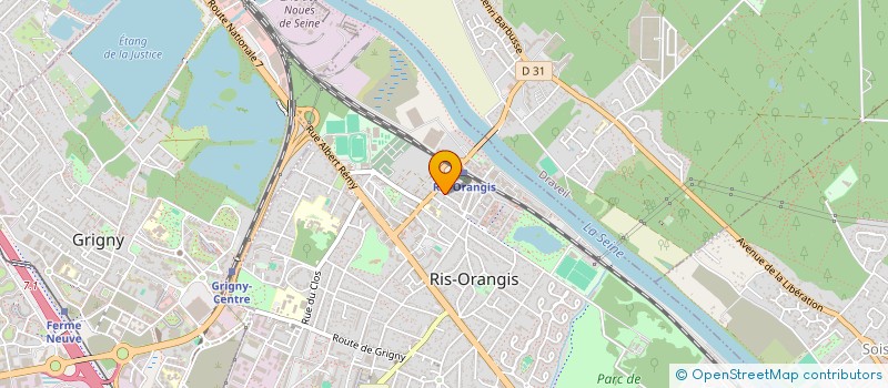 localisation de l'entreprise MONSIEUR YANN ROCHER  RIS-ORANGIS