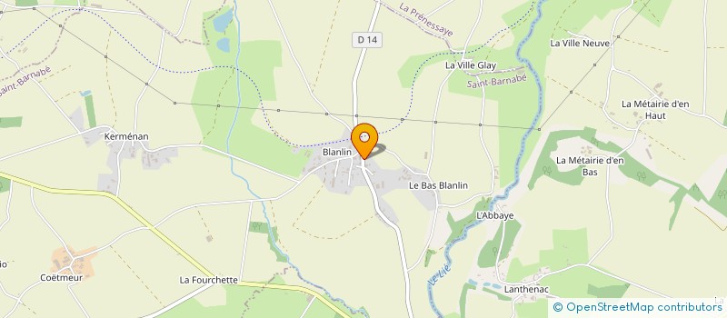 localisation de l'entreprise MONSIEUR YANN ROLLAND  SAINT-BARNABE