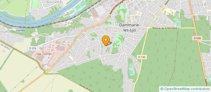 localisation de l'entreprise MONSIEUR YANN ROLLAND à DAMMARIE-LES-LYS