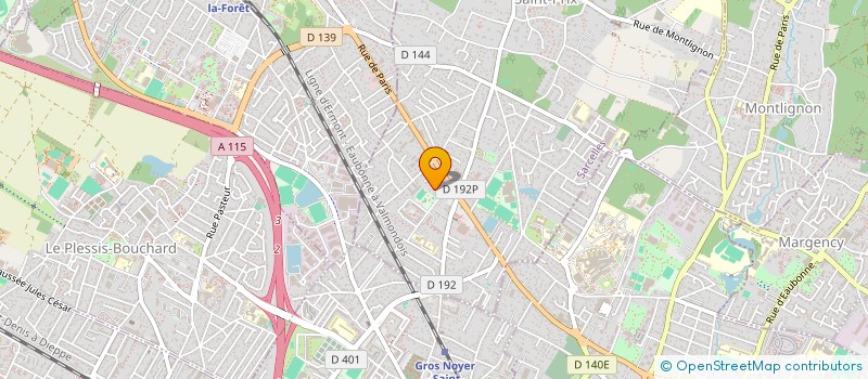 localisation de l'entreprise MONSIEUR YANN ROMAGNE à SAINT-PRIX