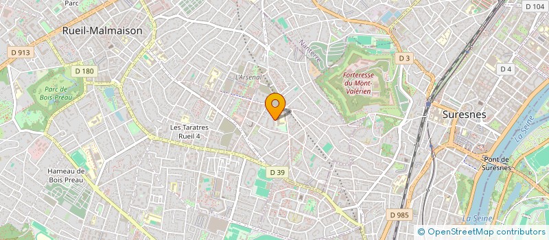 localisation de l'entreprise MONSIEUR YANN ROPITAL  TAVERNY