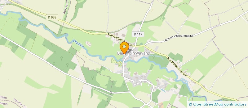 localisation de l'entreprise MONSIEUR YANN ROUGEGREZ  BEAUVOIR-WAVANS