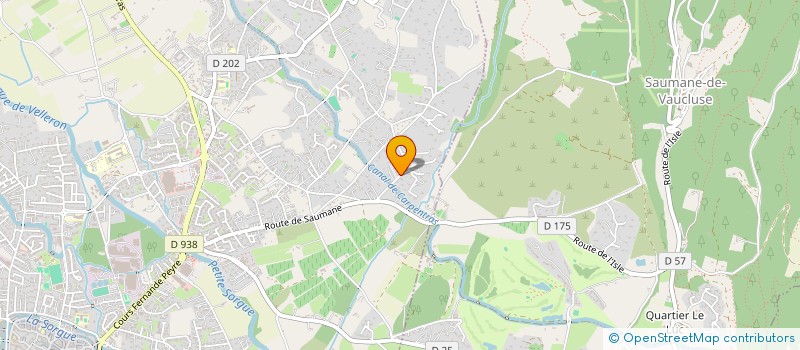 localisation de l'entreprise MONSIEUR YANN ROUMANILLE à L'ISLE-SUR-LA-SORGUE