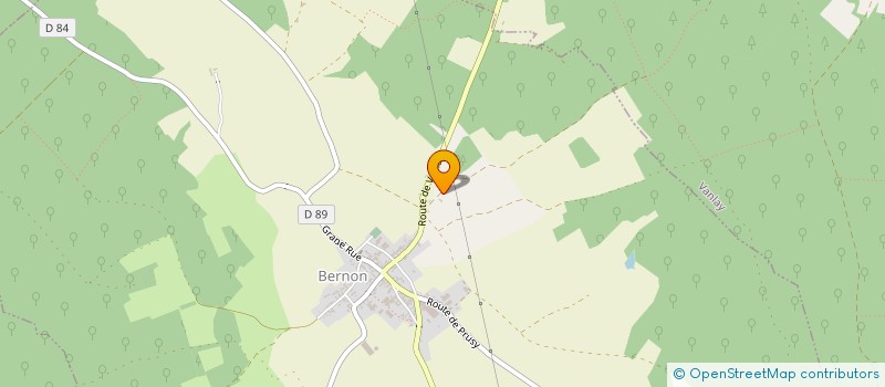 localisation de l'entreprise MONSIEUR YANN ROUSSEAU  BERNON