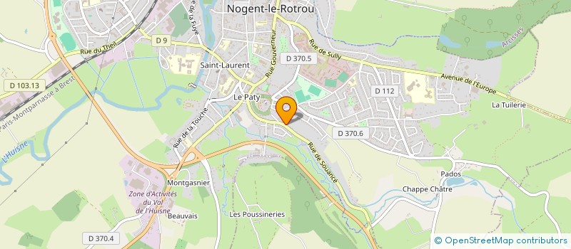 localisation de l'entreprise MONSIEUR YANN ROUZIC à NOGENT-LE-ROTROU