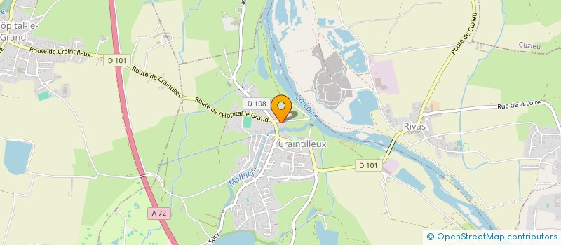 localisation de l'entreprise MONSIEUR YANN ROYON  CRAINTILLEUX