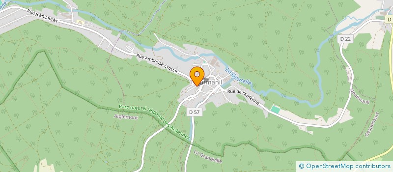 localisation de l'entreprise MONSIEUR YANN RUSIECKI  NEUFMANIL