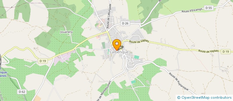 localisation de l'entreprise MONSIEUR YANN SABATIER  CREMPS