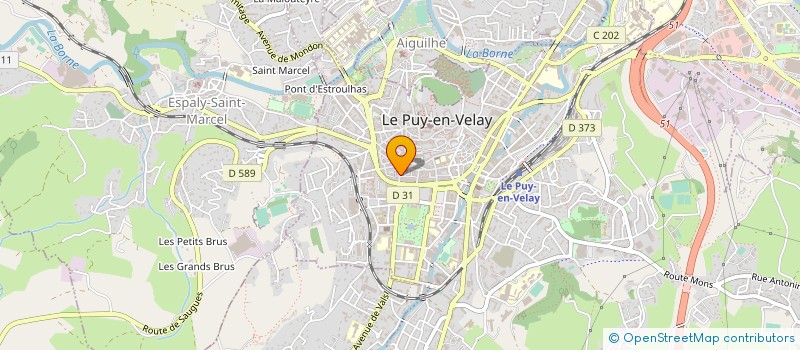 localisation de l'entreprise MONSIEUR YANN SABOT à LE PUY-EN-VELAY