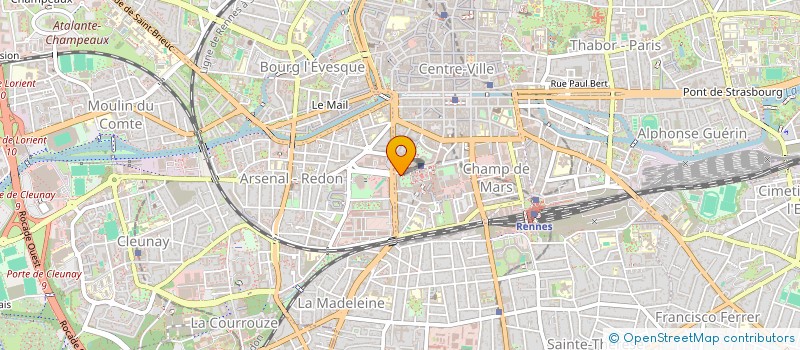 localisation de l'entreprise MONSIEUR YANN SALMON  RENNES