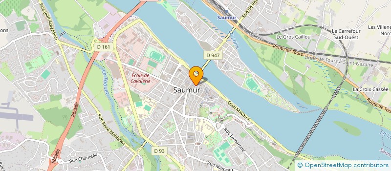 localisation de l'entreprise MONSIEUR YANN SALOU  SAUMUR