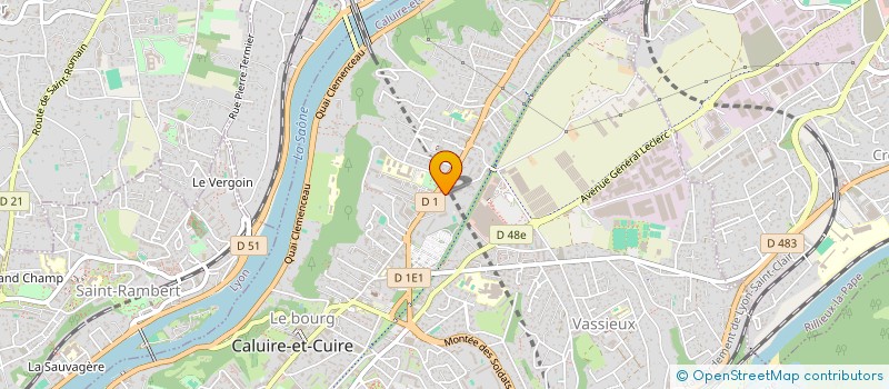 localisation de l'entreprise MONSIEUR YANN SAMSOEN  CALUIRE-ET-CUIRE