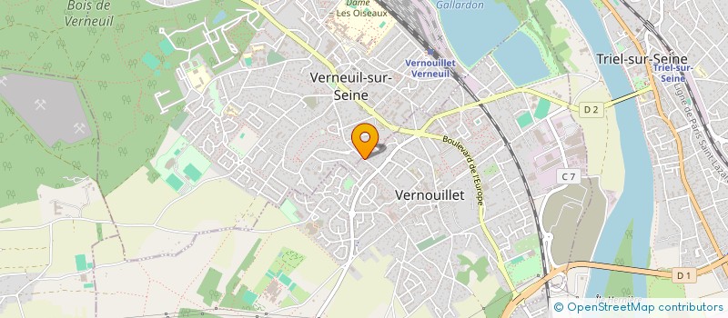 localisation de l'entreprise MONSIEUR YANN SAMSON à VERNOUILLET