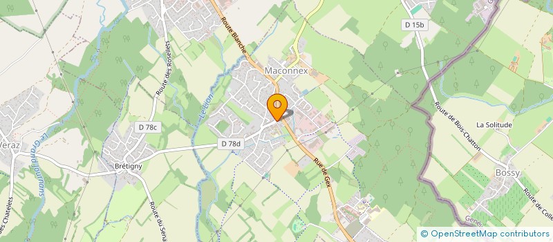 localisation de l'entreprise MONSIEUR YANN SAN BENITO  ORNEX