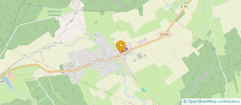 localisation de l'entreprise MONSIEUR YANN SAVRAN  CHAMPENOUX