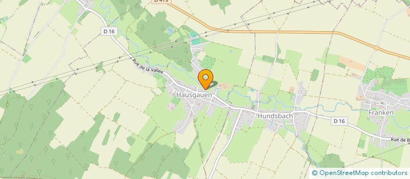 localisation de l'entreprise MONSIEUR YANN SCHOENIG  HAUSGAUEN