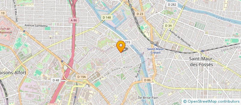 localisation de l'entreprise MONSIEUR YANN SCHWAB  CRETEIL