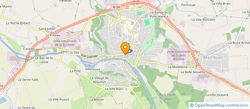 localisation de l'entreprise MONSIEUR YANN SCOTTO DI CESARE à PLOERMEL
