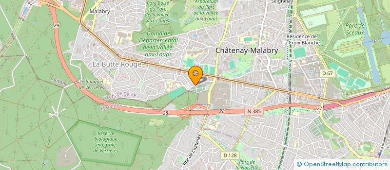 localisation de l'entreprise MONSIEUR YANN SELENGE  CHATENAY-MALABRY