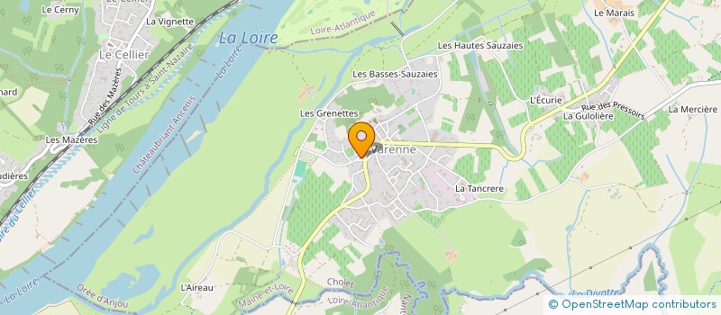 localisation de l'entreprise MONSIEUR YANN SELLIN  OREE-D'ANJOU