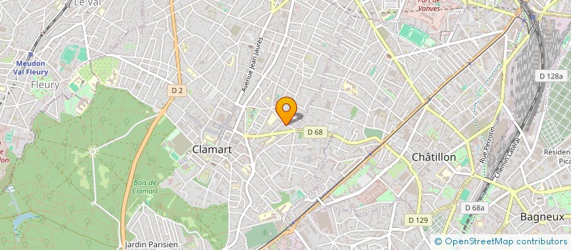 localisation de l'entreprise MONSIEUR YANN SERQUIN à CLAMART