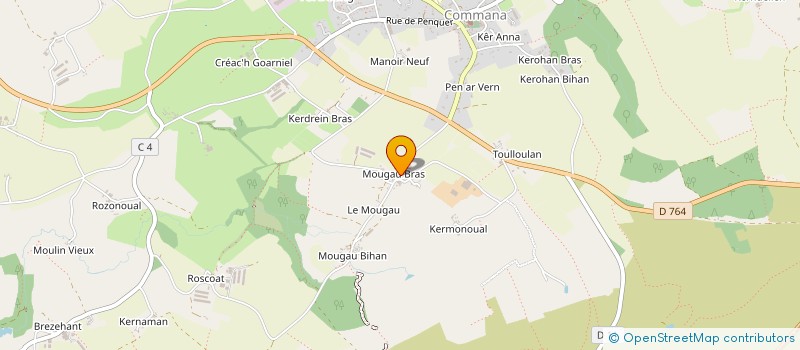 localisation de l'entreprise MONSIEUR YANN SERVAIS à COMMANA