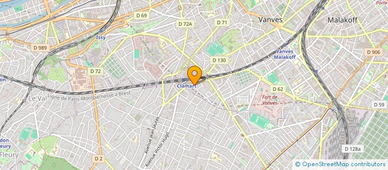 localisation de l'entreprise MONSIEUR YANN SICCARDI  MALAKOFF