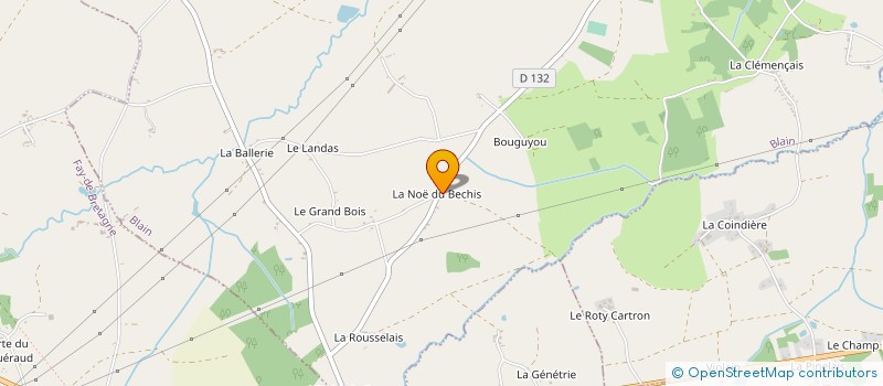 localisation de l'entreprise MONSIEUR YANN SIMON  BLAIN