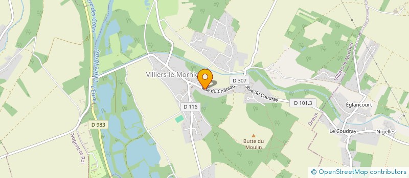 localisation de l'entreprise MONSIEUR YANN SIMON à VILLIERS-LE-MORHIER