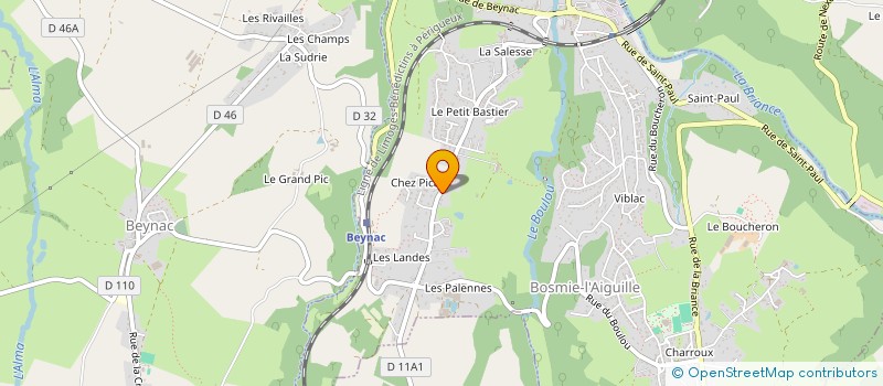 localisation de l'entreprise MONSIEUR YANN SKIERSKOWSKI à BOSMIE-L'AIGUILLE
