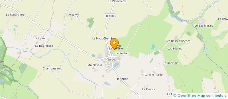 localisation de l'entreprise MONSIEUR YANN SORRE  PARCE