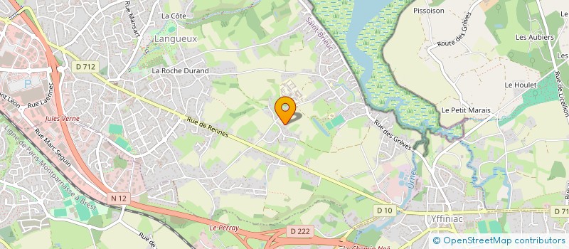 localisation de l'entreprise MONSIEUR YANN SOULABAIL  LANGUEUX