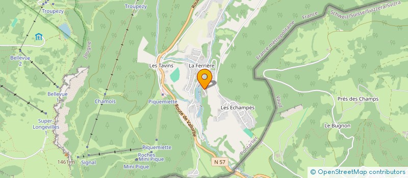 localisation de l'entreprise MONSIEUR YANN SOUMIMI à JOUGNE
