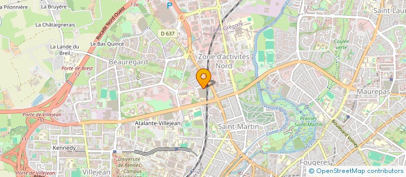 localisation de l'entreprise MONSIEUR YANN SOURICE à RENNES