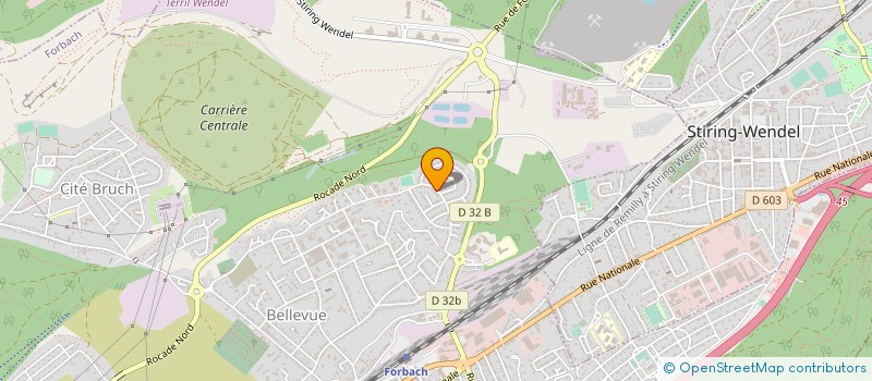 localisation de l'entreprise MONSIEUR YANN SPANIOL  FORBACH