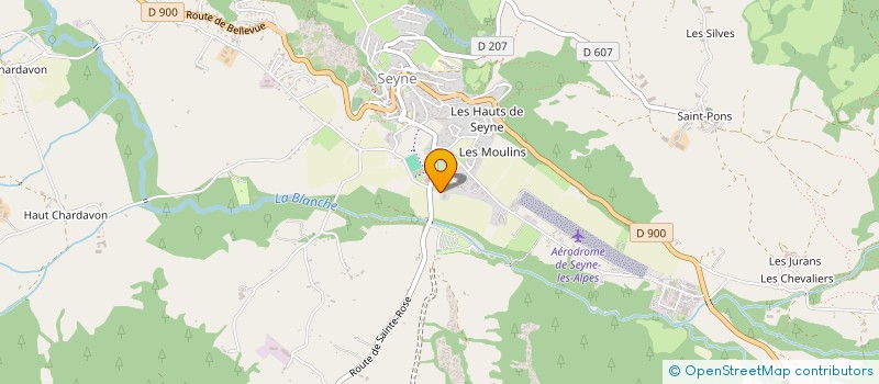 localisation de l'entreprise MONSIEUR YANN SPIESSER  SEYNE