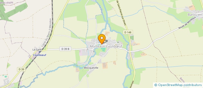 localisation de l'entreprise MONSIEUR YANN STEUNOU  MORTEAUX-COULIBUF