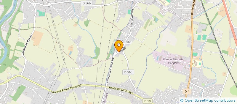 localisation de l'entreprise MONSIEUR YANN STRAGIER  VILLATE