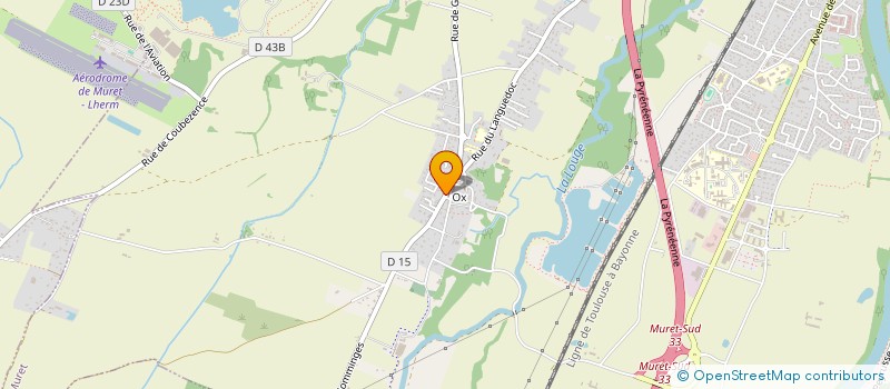 localisation de l'entreprise MONSIEUR YANN TAILLADE CARRIERE  MURET