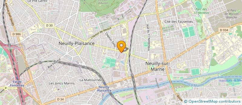 localisation de l'entreprise MONSIEUR YANN TAKAM CHEDJOU à NEUILLY-SUR-MARNE