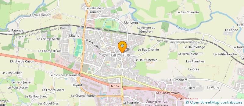 localisation de l'entreprise MONSIEUR YANN TALMONT  NOYAL-SUR-VILAINE