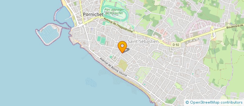 localisation de l'entreprise MONSIEUR YANN TAMBOUR  PORNICHET