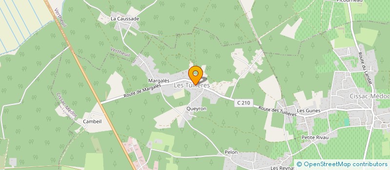 localisation de l'entreprise MONSIEUR YANN TANQUERAY  CISSAC-MEDOC