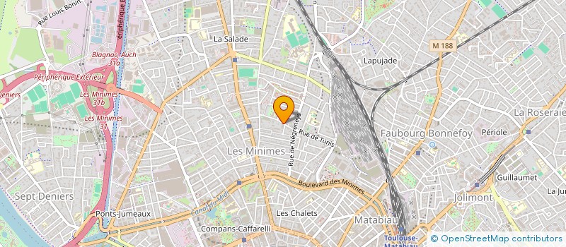 localisation de l'entreprise MONSIEUR YANN TELLIER à TOULOUSE