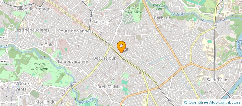 localisation de l'entreprise MONSIEUR YANN TERRIEN à NANTES