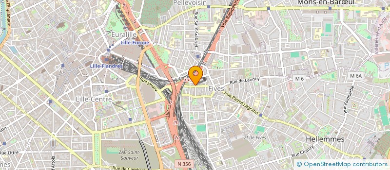 localisation de l'entreprise MONSIEUR YANN THEBAULT à LILLE