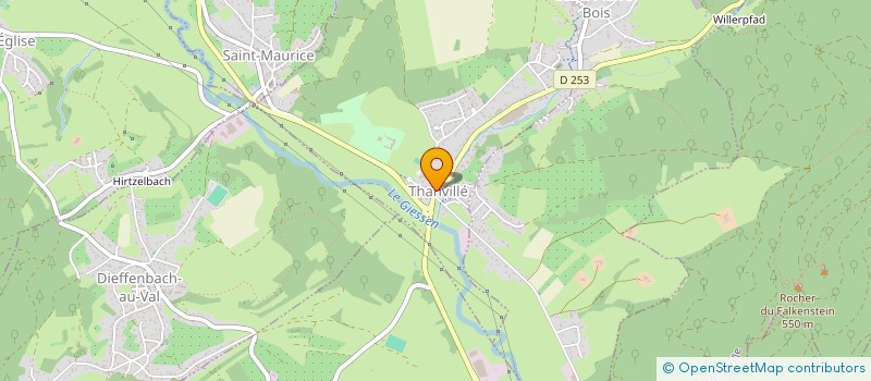 localisation de l'entreprise MONSIEUR YANN THEIL  NEUBOIS