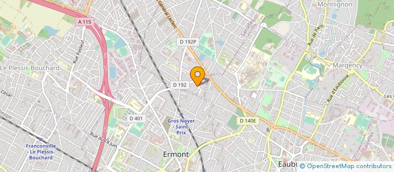 localisation de l'entreprise MONSIEUR YANN THEME  SAINT-PRIX