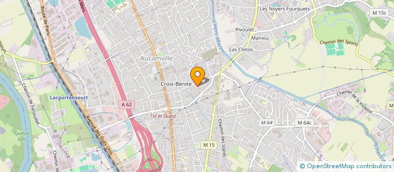 localisation de l'entreprise MONSIEUR YANN THIBAUT  TOULOUSE